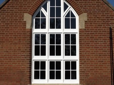 double glazed sash window installation