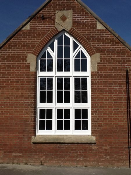 double glazed sash window installation