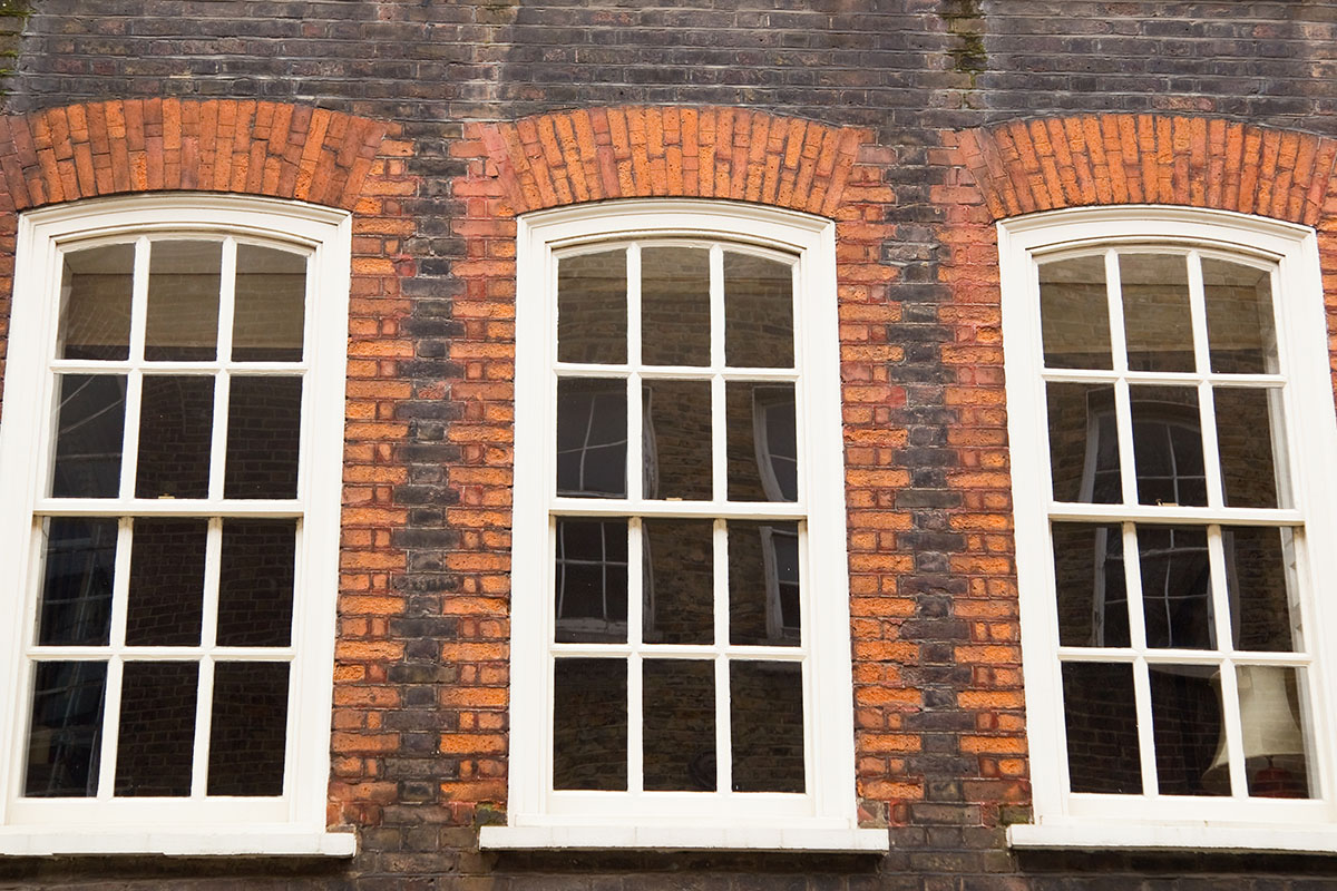 double glazed wooden sash windows
